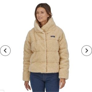 Patagonia Sherpa Recycled fleece Down jacket. Small. NO FLAWS, brand new. Warm